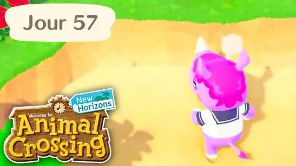 Jour 57 | Rina veut partir... | Animal Crossing : New Horizons