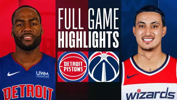 PISTONS at WIZARDS | FULL GAME HIGHLIGHTS | January 15, 2024