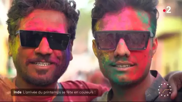 Inde : l'arrivée du printemps se fête en couleurs