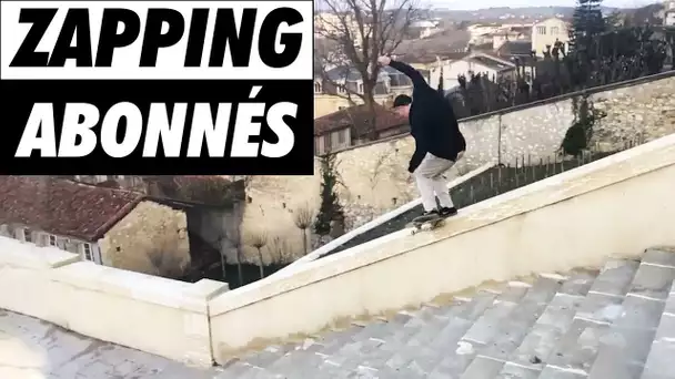 UN SLIDE MONSTRUEUX EN SKATE ! (zapping abonnés)