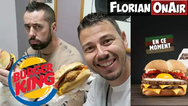 On teste le EGG BURGER, nouveauté BURGER KING ! - VLOG #506