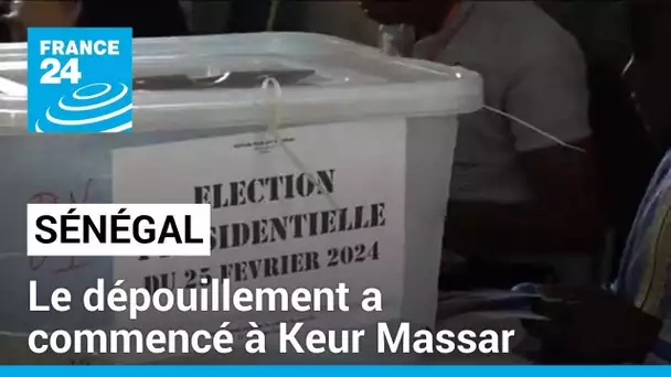 Présidentielle au Sénégal : le dépouillement a commencé à Keur Massar • FRANCE 24