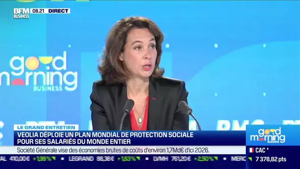 Estelle Brachlianoff (Veolia) : Quel coût pour le plan mondial de protection sociale de Veolia ?