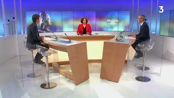 Départementales 2021 en Limousin - Soirée électorale 2nd tour - 1/3