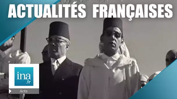 Les Actualités Françaises du 08 mars 1961 :  Funérailles du Roi du Maroc , Mohammed V | Archive INA