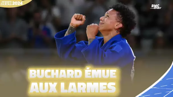 JO 2024 / Judo: "J'espère que mon père est fier de moi" Buchard en larmes après son bronze