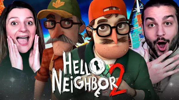 LES NOUVEAUX VOISINS SONT TRES ETRANGES ! HELLO NEIGHBOR 2