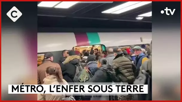 Transports franciliens : le cauchemar des usagers - L’Édito - C à vous - 07/12/2023