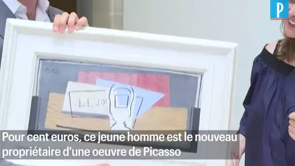 Il gagne une oeuvre de Picasso estimée à un million d'euros