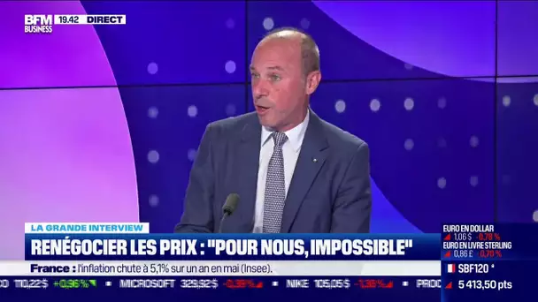 "Pour nous, c'est impossible" de renégocier les prix, a dit le président du groupe Lavazza