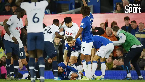 La très grave blessure d'André Gomes lors d'Everton - Tottenham, les joueurs sous le choc