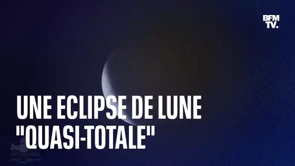 C'est la plus longue éclipse de Lune "quasi-totale" depuis 1440