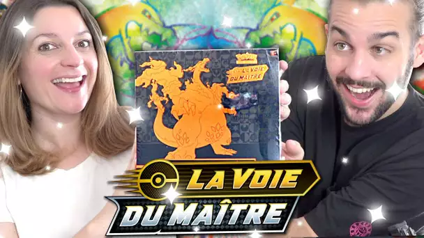 INCROYABLE ! ON OUVRE LES NOUVELLES CARTES POKEMON LA VOIE DU MAÎTRE ! ELITE TRAINER BOX DRACAUFEU