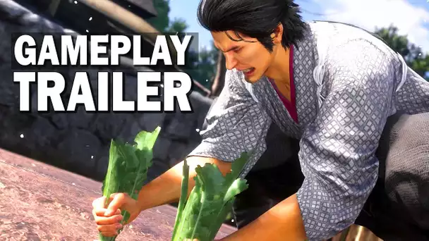 YAKUZA LIKE A DRAGON ISHIN : Trailer de Gameplay Compilation