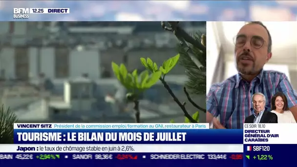 Vincent Sitz (GNI) : Le bilan du mois de juillet pour le tourisme