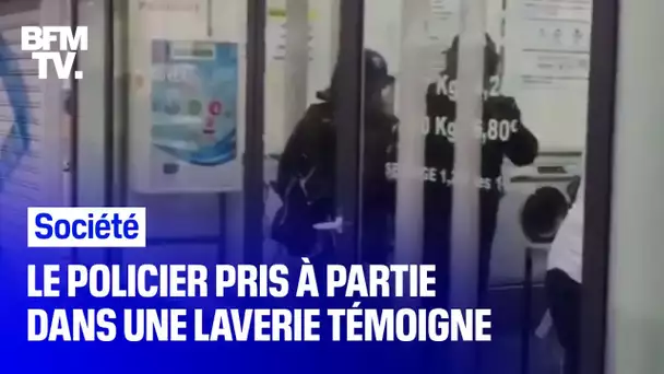 Un policier qui s'était retrouvé piégé dans une laverie lors d'une manifestation à Paris témoigne