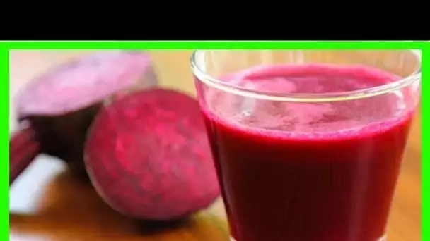 1 verre de jus de betterave chaque jour aide à diminuer la pression arterielle