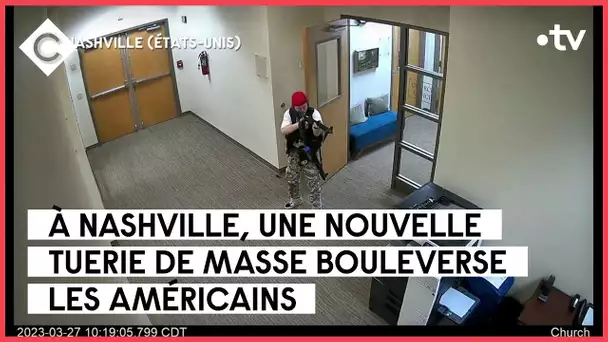 Nashville : l’enfer dans une école primaire - C à Vous - 28/03/2023