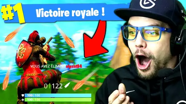 TOP 1 SANS PRENDRE UNE BALLE !! (Fortnite: Battle Royale)