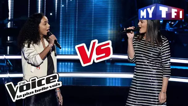 Lucie VS Syrine – « Can&#039;t Feel My Face » (The WeekNd) | The Voice France 2017 | Battle
