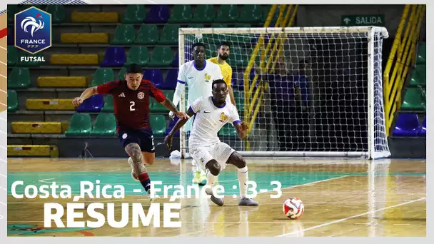 Futsal : Costa Rica - France : 3-3, le résumé