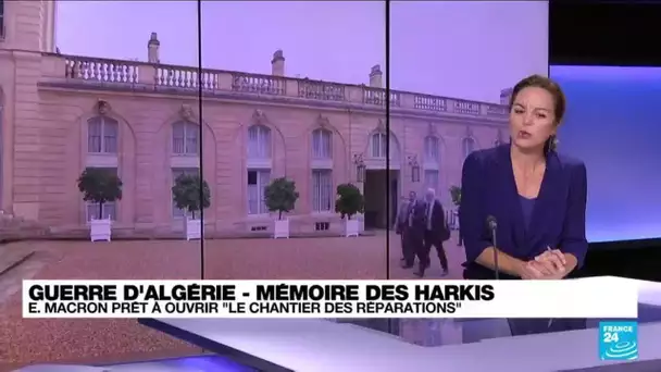 Macron reçoit des Harkis pour "apaiser" les mémoires • FRANCE 24
