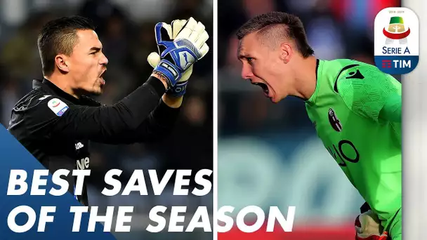 Incredible Stops from Handanović, Lafont & More! | Best Saves of the Season So Far | 18/19 | Serie A