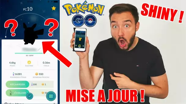 NOUVEAU POKEMON SHINY dans POKEMON GO !! - Mise à jour !