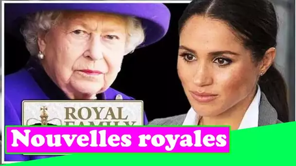 Famille royale EN DIRECT: Meghan fait face à la réaction des États-Unis après avoir dit à la reine «