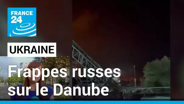 Frappes russes sur le Danube : 40 000 tonnes de céréales destinées à l'exportation endommagées