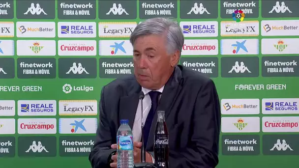 Rueda de prensa Real Betis vs Real Madrid