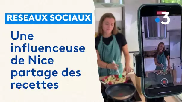 A Nice et sur le Web : une influenceuse propose des recettes pas chères