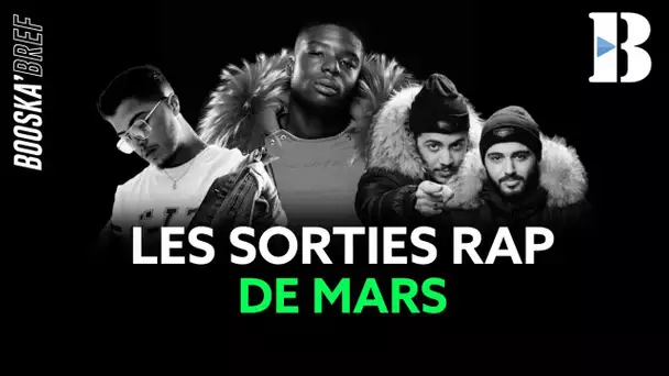 Les sorties d&#039;albums RAP du mois de Mars !