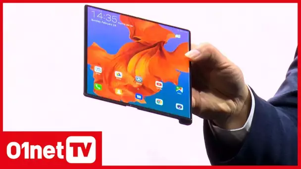 #MWC2019 : Huawei crée l&#039;événement avec son smartphone pliable Mate X