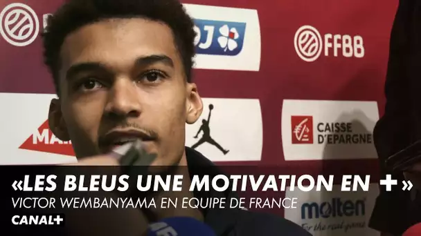 Victor Wembanyama : "Les Bleus, une motivation en plus" - Basket Equipe de France