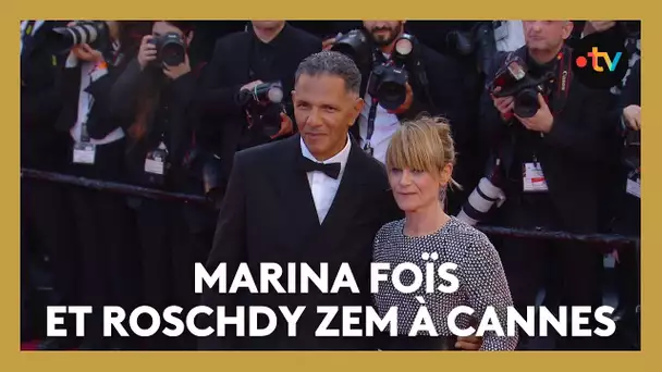 #Cannes2025. Marina Foïs et Roschdy Zem, l’équipe du film "Moi qui t'aimais" de Diane Kurys