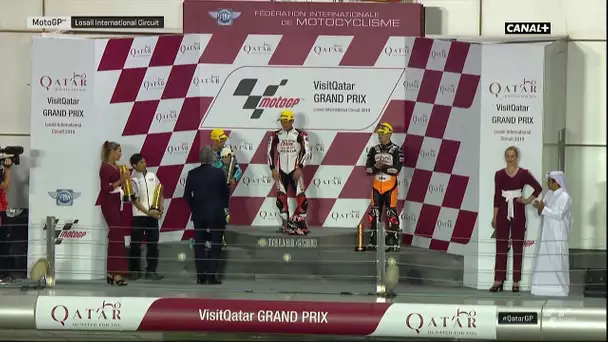 Qatar GP -  Le podium de la MOTO 3