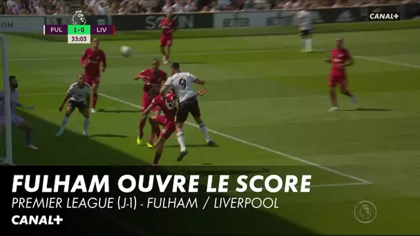 Aleksandar Mitrović ouvre le score pour Fulham face à Liverpool - Premier League