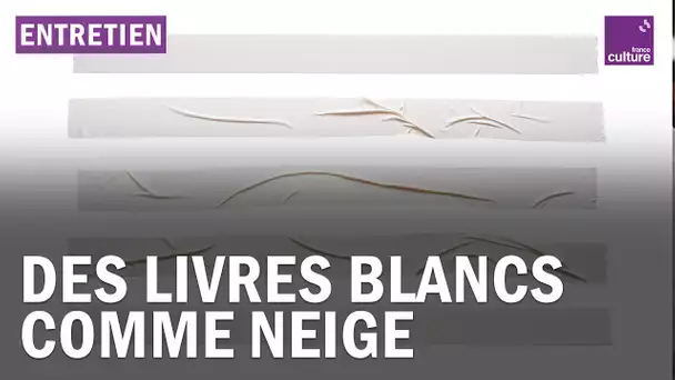 Des livres blancs comme neige