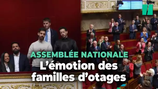 Les familles d’otages émues aux larmes à l’Assemblée devant le soutien unanime des députés