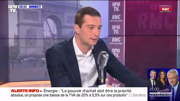 Bardella : "Le duel Le Pen-Zemmour arrange"