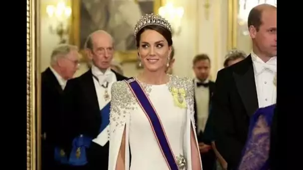 La princesse Kate portera probablement un diadème aujourd'hui après le mariage du prince héritier Hu