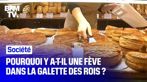 Pourquoi y a-t-il un fève dans la galette des rois ?