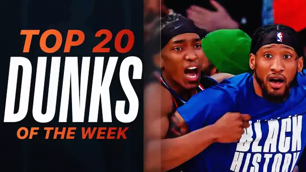NBA's Top 20 Dunks of Week 16 | 2022-23 Season