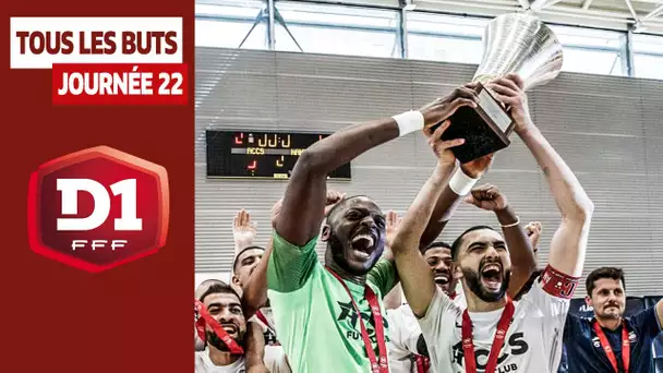 D1 Futsal, Journée 22 : Tous les buts