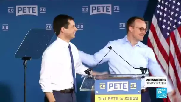 Primaires démocrates : Pete Buttigieg, le candidat gay de 38 ans en tête des premiers suffrages