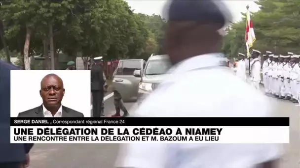Niger : la délégation de la Cédéao a rencontré le président déchu Mohamed Bazoum