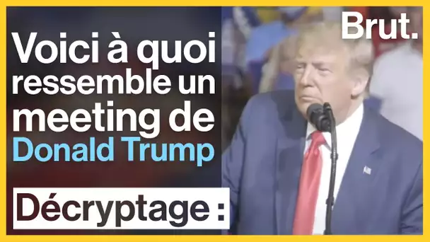 Le style Donald Trump en meeting à Tulsa