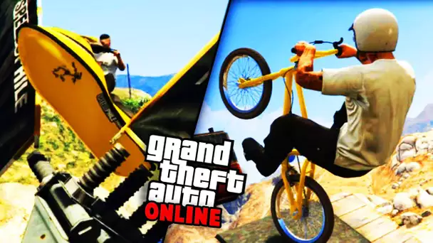 JET SKI JUMPERS AND BMX - GTA 5 ONLINE