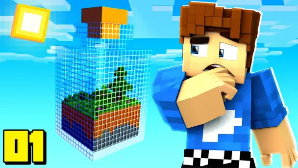 Minecraft MAIS je suis enfermé dans des Jarres Skyblock ! | World in a Jar Remake #01